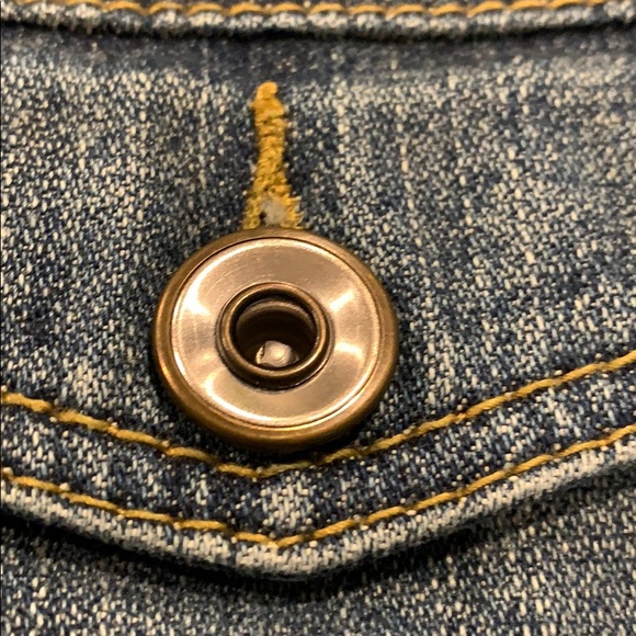 Ann Taylor Loft Jean jacket size 14 - Picture 4 of 8